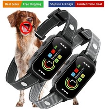 Dog Bark Collar 2 Pack, Bark Collar for Large Medium Small Dogs 8-120lbs, AUT...