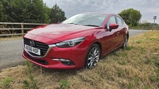 2017 Mazda3 2.5 4dr SALOON Petrol. Leather Seats, Radar cruise, Sunroof, 186bhp