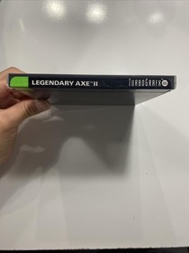 Legendary Axe II (TurboGrafx-16, 1990) Hu Card, Sleeve, Case And Manual CIC