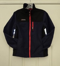 Mountain Xpedition Jacket Kids Boys XL 14-16 Black Blue Lightweight