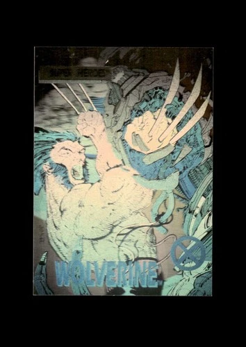 1992 Impel Marvel: #XH-1 Wolverine Hologram NR-MINT