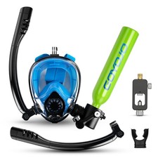 0.5L Mini Scuba Tank with Snorkel Mask   Portable Underwater Air Supply for S...