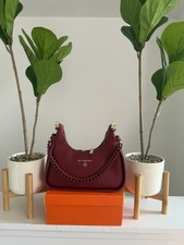 MICHAEL KORS Jet Set Pochette Grande Nuova Con Etichetta Colore Rosso Denim