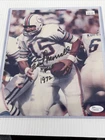 Earl Morrall Signed Autographed 8X10 Photo Miami Dolphins JSA COA