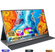 Mnn Portable Monitor 15.6Inch Fhd 1080P Usb C Hdmi Gaming Ultra-Slim Ips