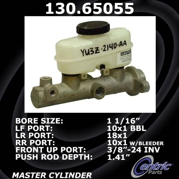 For Ford Explorer Sport 01-03 Centric 130.65055 Premium Brake Master Cylinder - Изображение 2 из 2