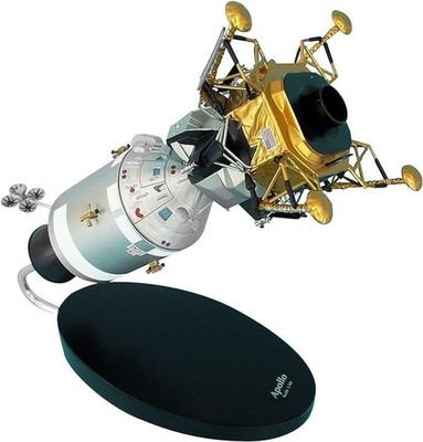 NASA Apollo Command Service LEM Lunar Module Desk Top Space 1/48 XX Moon Model