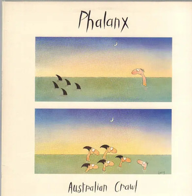 Australian Crawl Phalanx GATEFOLD SLEEVE NEAR MINT EMI Vinyl LP