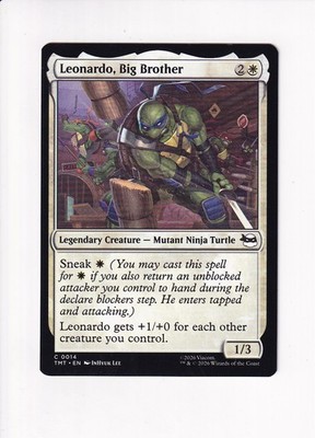 MAGIC MTG TEENAGE MUTANT NINJA TURTLES LEONARDO, BIG BROTHER (#2)