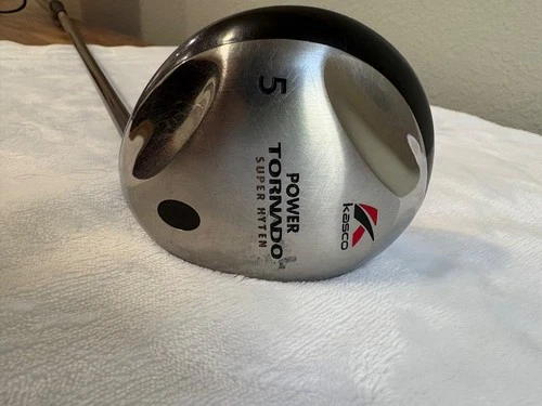 Kasco Power Tornado 5 wood, stiff flex