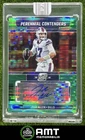 Josh Allen Auto 2022 Panini Contenders Optic Green Pulsar White 1/1 PCA-JA
