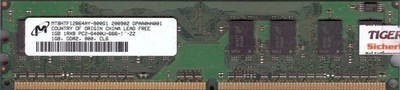 Micron MT8HTF12864AY-800G1 PC2-6400 1GB DDR2 800MHz HP 404574-888 RAM* r1049