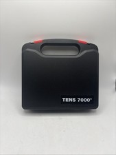 TENS 7000 DT7202 Digital TENS Unit Dual Channel Pain Relief w/ Case Electrodes