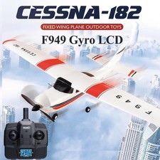 WLtoys 2.4G F949 LCD Version RC Airplane Cessna 182 (3D6G 3Ch Fixed Wing Plane)