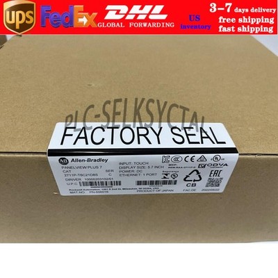 New Sealed AB 2711P-T6C21D8S HMI PanelView Plus 7 Graphic Terminal US Free Tax