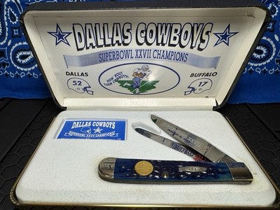 🔥Case XX 1993 Dallas Cowboys Superbowl Knife Excellent Condition