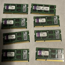 Kingston Lot Of 8 X4GB - SO-DIMM Laptop Memory Lot Total 32GB 