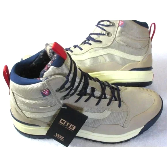 Vans Women's UltraRange Exo Hi MTE-2 Waterproof Boots Taos Taupe Size 9.5 NIB
