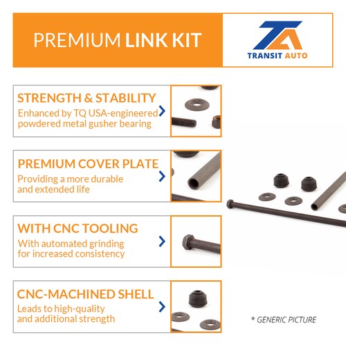 [Front+Rear] Suspension Link Kit For Hyundai Tucson Kia Sportage FWD - Picture 3 of 9