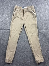 Old Navy Youth/Boys Built-In Flex Khaki Beige Joggers Size Extra Large 14-16