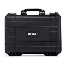 Koah Weatherproof Hard Case Customizable Foam 18 x 14 x 7 In