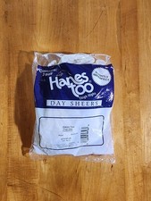 VTG Hanes Too Day Sheers Thigh High Sandalfoot Pantyhose Imperfect Med/Tall 3Pk