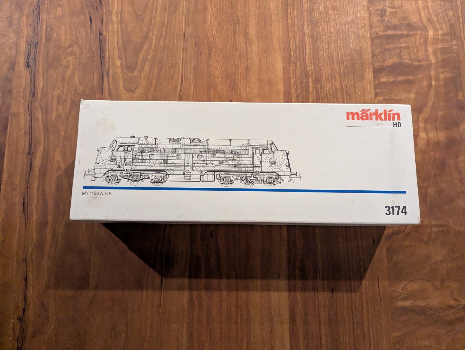 Märklin H0 - 3174 - Diesel locomotive (1) - NOHAB MY 1126 - DSB Märklin H0 - 3174 - Diesel locomotive (1) - NOHAB MY 1126 - DSB