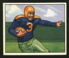 1950 BOWMAN FOOTBALL #9 TONY CANADEO HIGH GRADE CENTERED HALL OF FAME ROOKIE