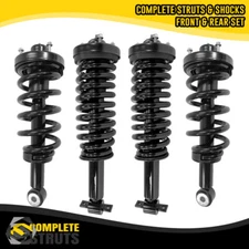 2014-2017 Ford Expedition EL Front & Rear Complete Struts & Coil Springs