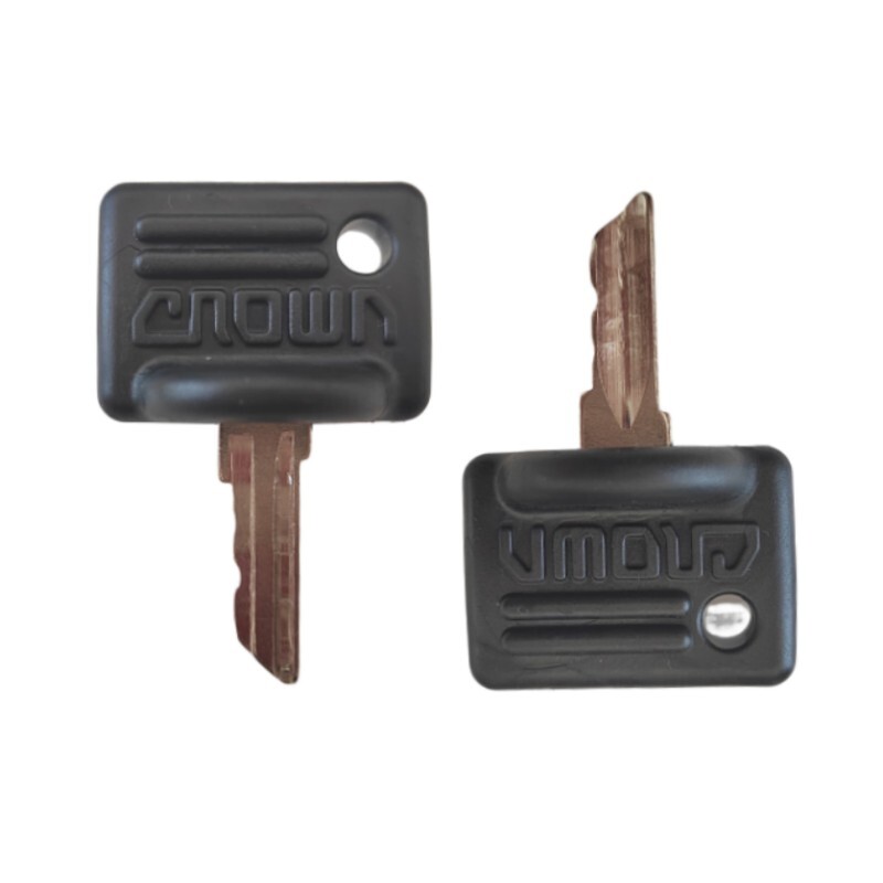 2) Ignition Key For Crown Forklift Walkie Wave PE3000 - 107151-001