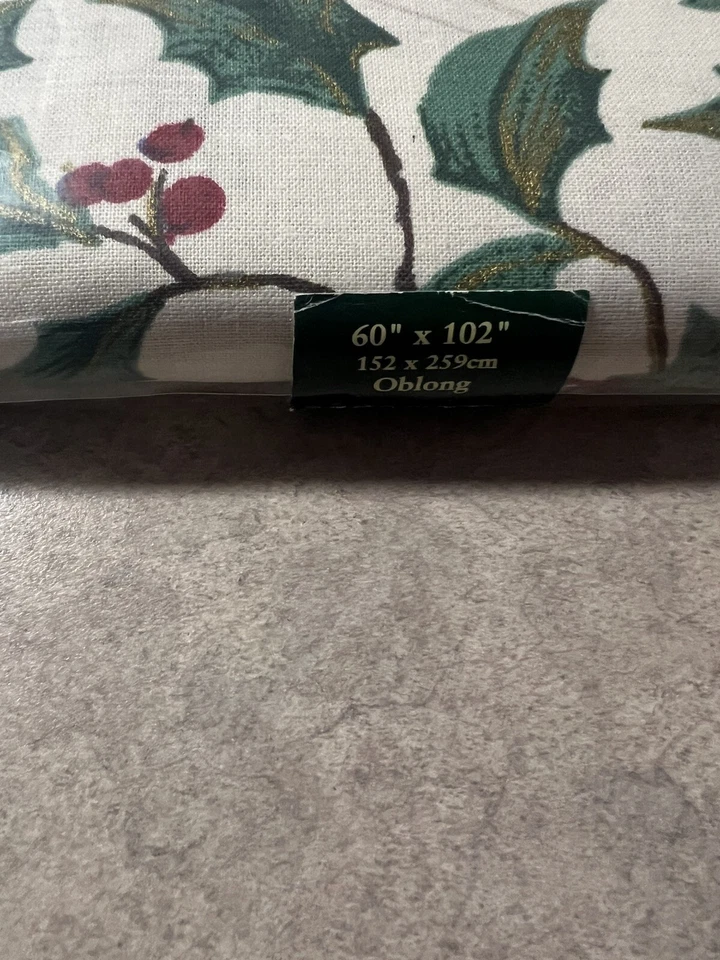 Mantel Newbridge Holiday at Home piña/pájaros 60" X102" D1 Foto 4 de 4