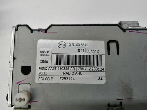 2044327 Sistema Audio/Radio Cd para FORD FIESTA (CB1) Titanium 2011 975194 - Bild 5 von 10