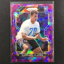 2021 Prizm Rashawn Slater Rookie Purple Ice 102/225