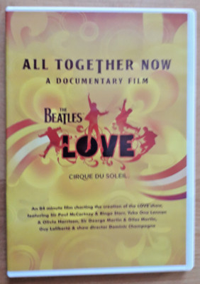 The Beatles - All Together Now - Cirque du Soleil - A Documentary Film - DVD