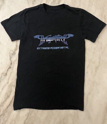 DragonForce T Shirt Adult Small Black Short Sleeve Extreme Power Metal