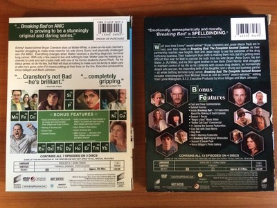 Breaking Bad: The Complete FIRST and SECOND Seasons | eBay