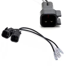 2pc 72-5600 Horn or Door Speaker Wire Adapter For Chevy/GMC, Ford/Linclon, Mazda