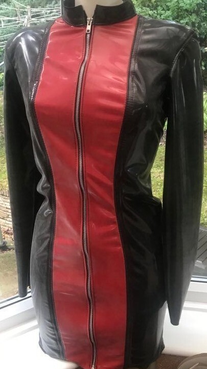 THE FEDERATION RUBBER LATEX SLEEVED DRESS CD/TV | eBay