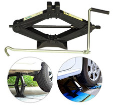 Car Van Mechanics Emergency Wind Up Scissor Jack Heavy Duty Tuv/Gs Standards