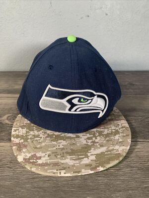 NFL Seattle Seahawks Military Digital Camouflage New Era Fitted