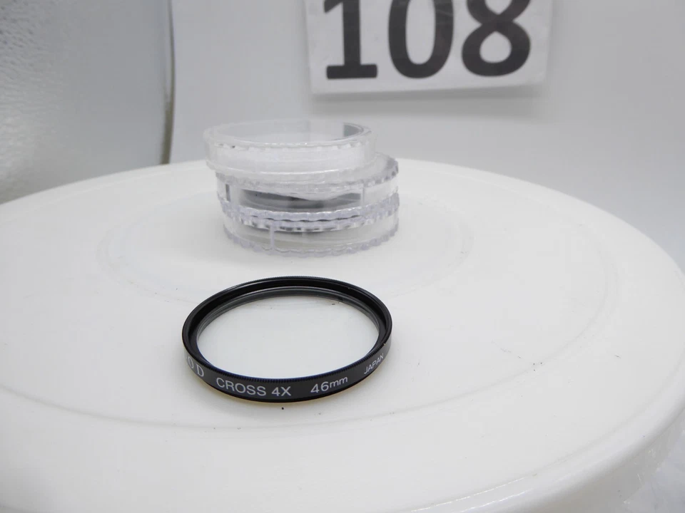 QUALITY KOOD 4X 4 X  46mm Cross Screen Effect Filter with keeper  vgc - Image 2 of 2