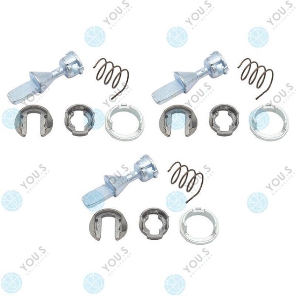3 X You.S TüRschloss Reparatursatz Vorne L / R FüR Audi A6 / A6 Avant (4B, C5)-image