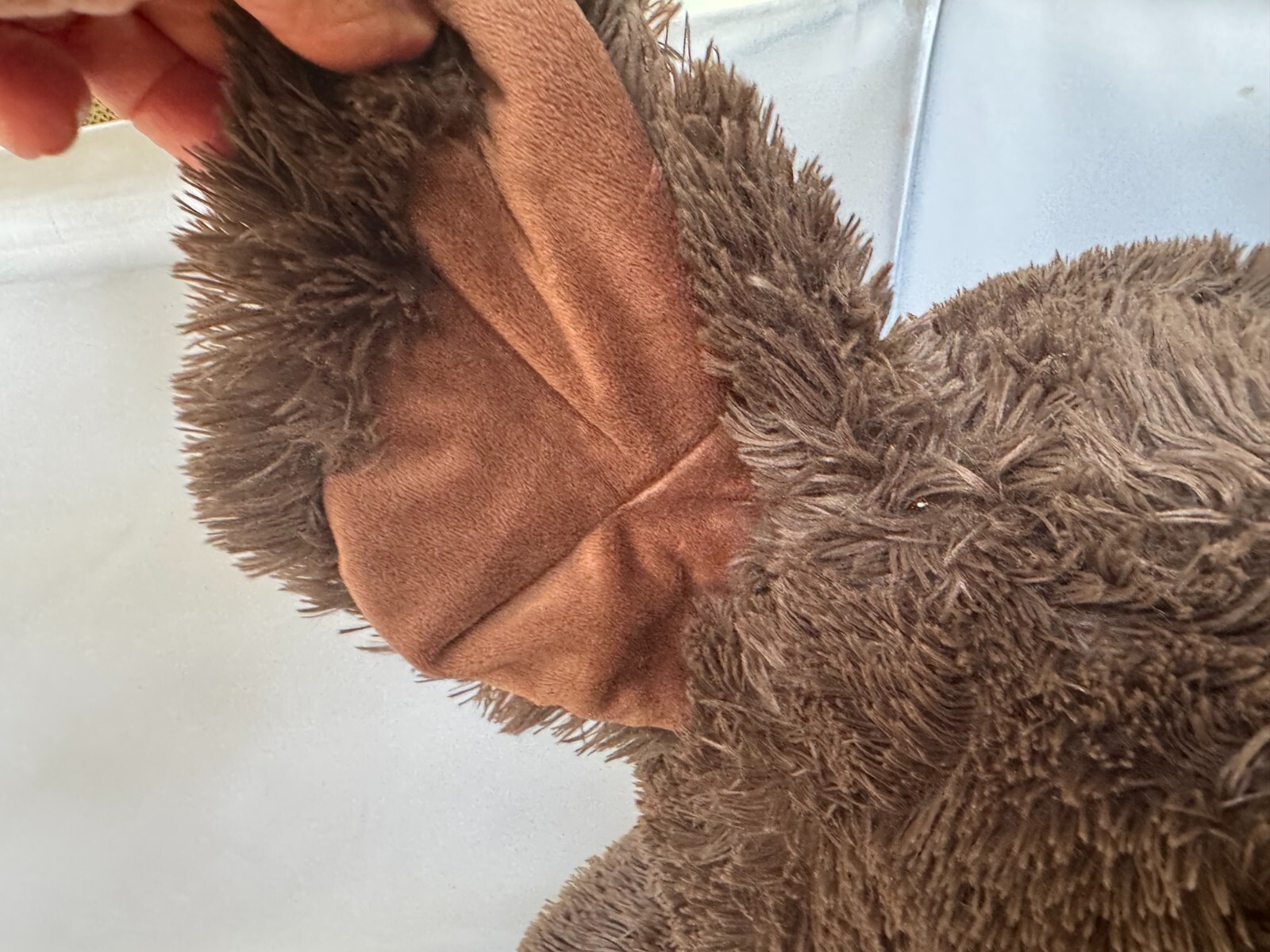 37” Hugfun/Costco XL Giant Plush Stuffed Animal Dog Jumbo Brown Beige EXCELLENT