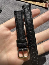 Vintage Watch Strap 16 mm Buffalo Calf Leather Nos Top Quality V56