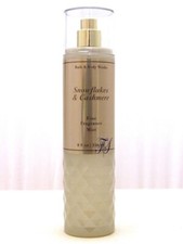BATH  BODY WORKS SNOWFLAKES  CASHMERE FRAGRANCE MIST BODY SPRAY 8 FL OZ