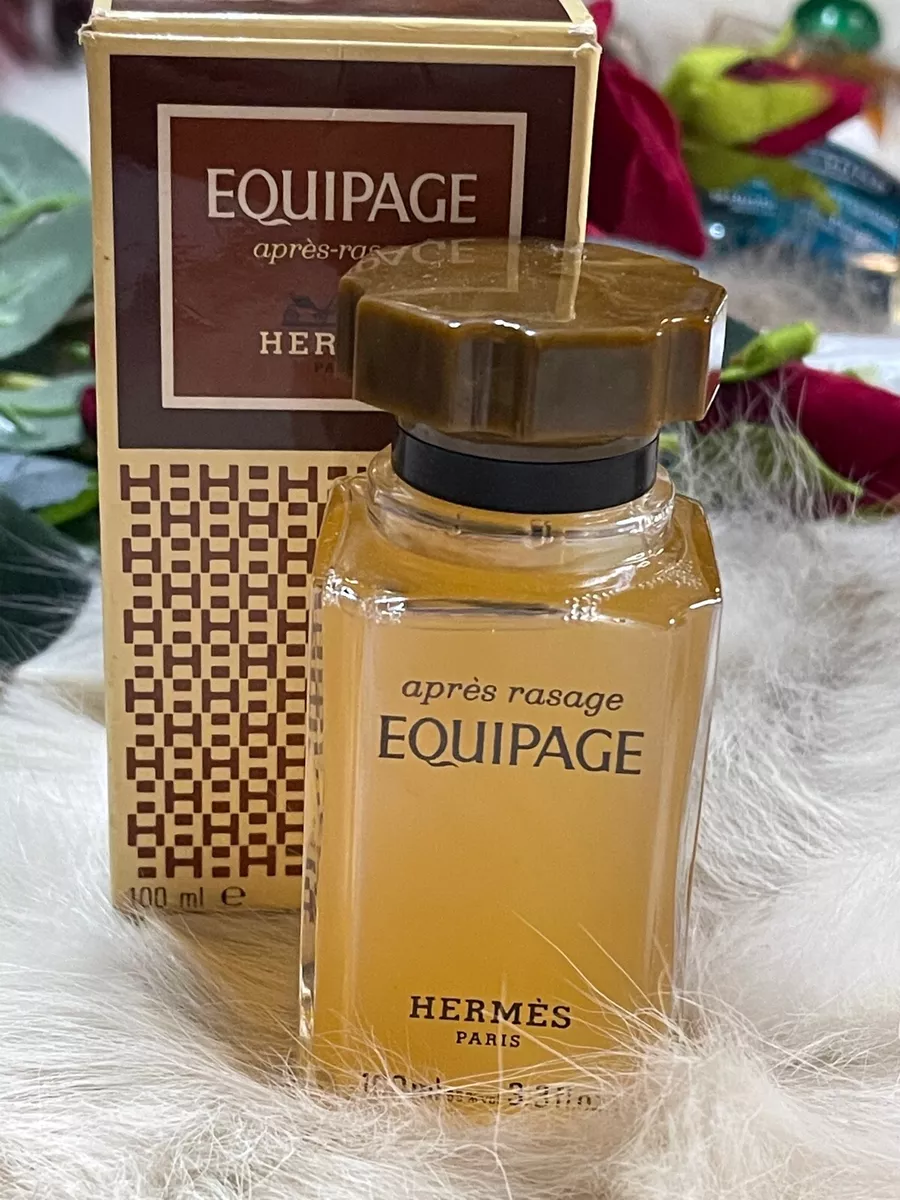 EQUIPAGE HERMES After Lotion 100 ml Splash, Vintage, Very Rare, New in Box eBay