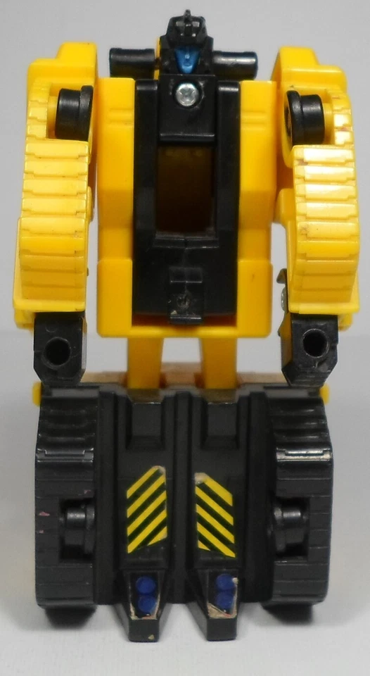 HASBRO VTG 1992 TRANSFORMERS G1 EUROPEAN RESCUE FORCE DRILL TANK ROBOT LIOKAISER - Image 4 of 4