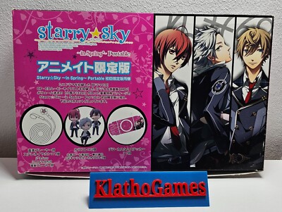 Starry Sky In Spring Portable Animate Limited Ed. PSP Japan Starry Sky  D423