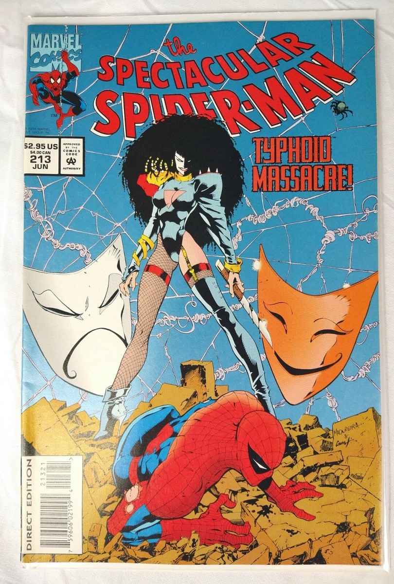 The Spectacular Spider-Man #213 Typhoid Mary Massacre (1994 Marvel