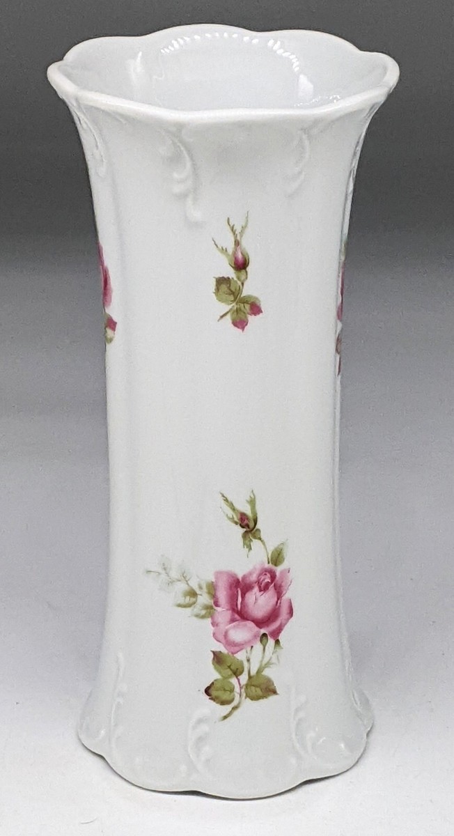 【USED】Rosenthal ローゼンタール　CLASSIC ROSE 花瓶 Vintage Antique Rosenthal Floral Vase Classic Rose Collection 8